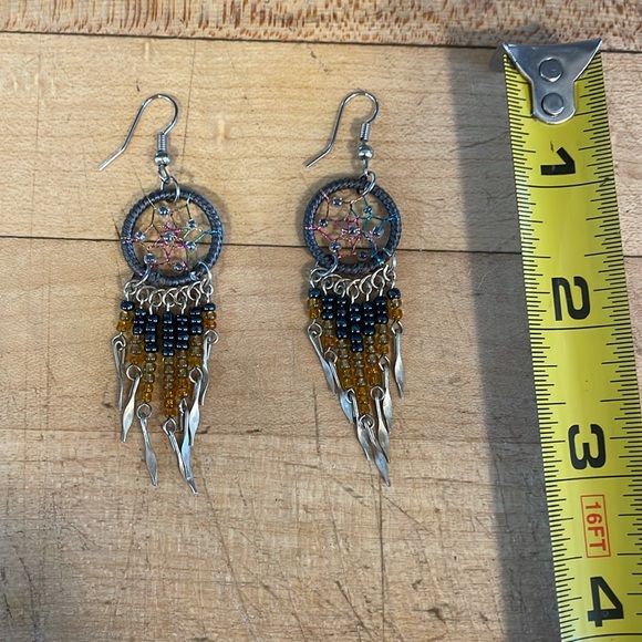Dream catcher earrings - Picture 2 of 2